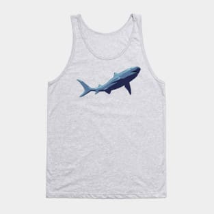 Shark Series - She Swam My Way - No Text Tank Top